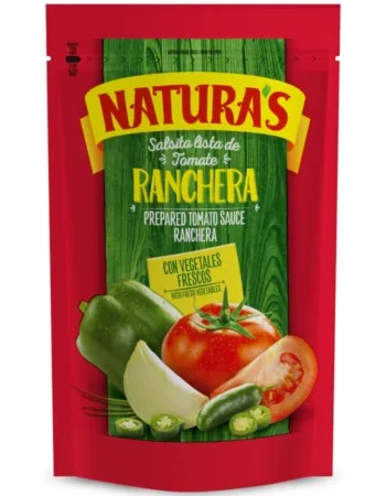 SALSA DE TOMATE RANCHERA  NATURAS 90 G