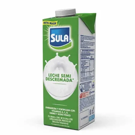 Leche Semi descremada UHT SULA