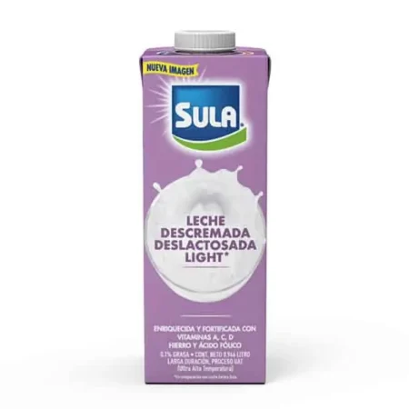 Leche Deslactosada Descremada Light UHT