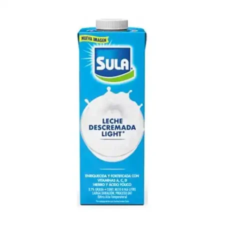 Leche Descremada Light UHT Sula