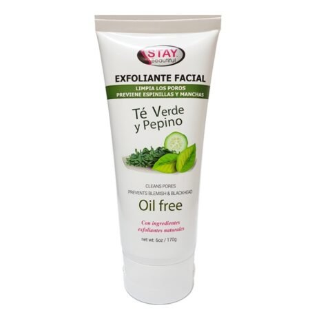 Exfoliante facial te verde y pepino 170g
