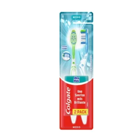 Cepillo dental max white medio 2pack