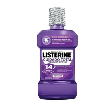 Enjuague bucal cuidado total frescura intensa 250ml