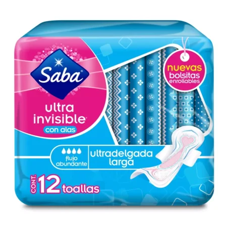Toallas sanitaria ultra invisible 12 und