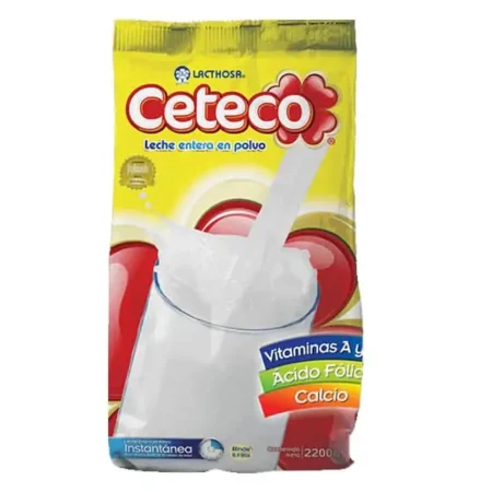 Leche en polvo entera 2200g