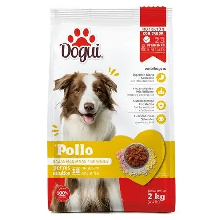 Comida para perro sabor pollo 2kg