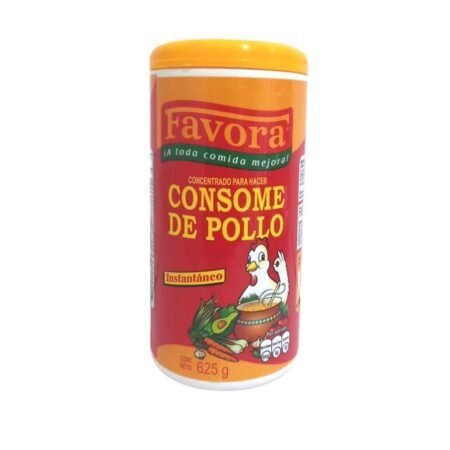Consome de pollo 625g bote