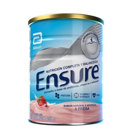 Leche en polvo ensure fresa 800g