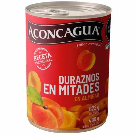 Durazno en mitades 480g