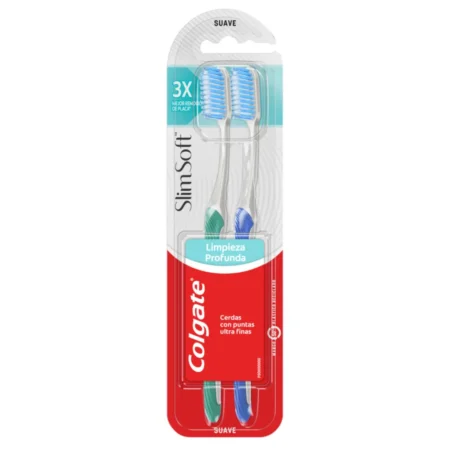Cepillo dental limpieza profunda suave 2pack