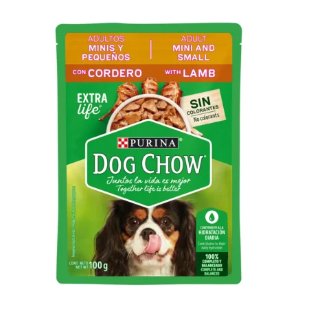 Dog Chow con cordero 100g