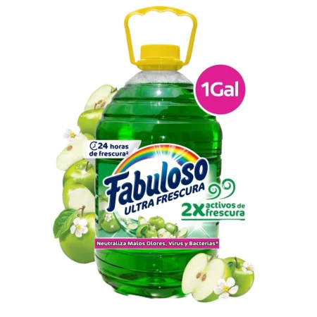Desinfectante ultra frescura manzana 1 galón