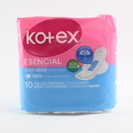 Toalla sanitaria kotex esencial C/A