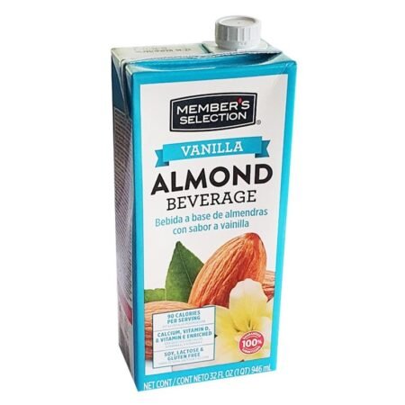 Leche almendras vainilla 946ml