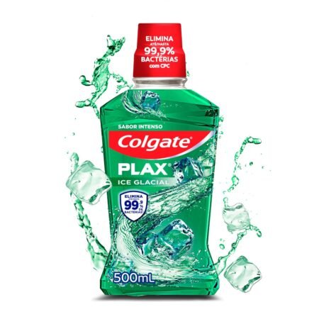 Enjuague bucal plax ice glacial 500ml