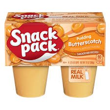 snack pack butterscotch pudding