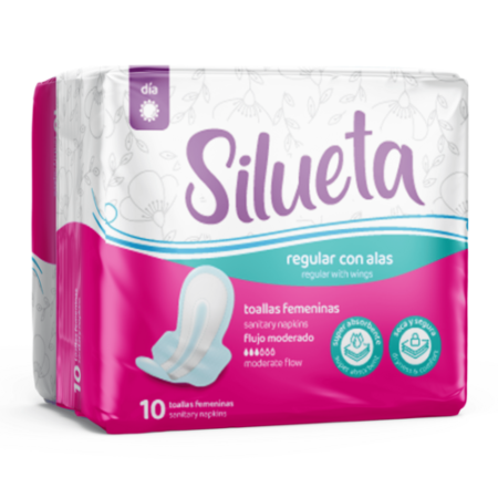 Toalla sanitaria C/A 10und