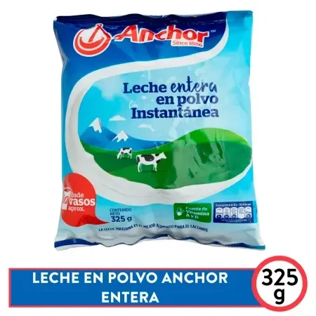 Leche entera en polvo 325g