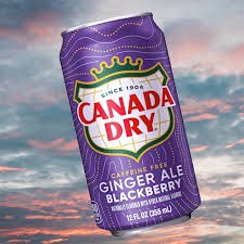 Ginger Ale Blackberry 355ml
