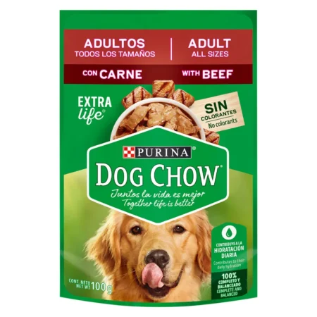 Dog Chow con carne 100g