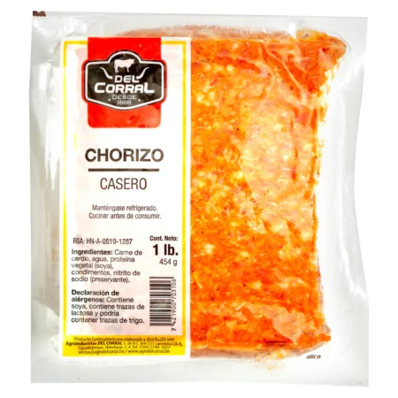 Chorizo casero del corral 1lb