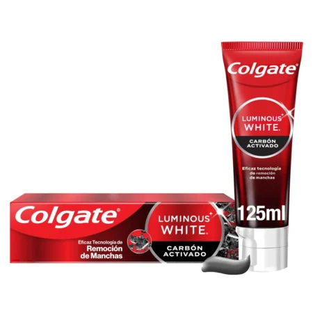 Pasta dental luminous white carbón activado 125ml