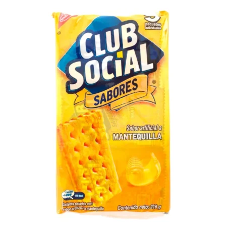 Galleta sabor mantequilla 216g