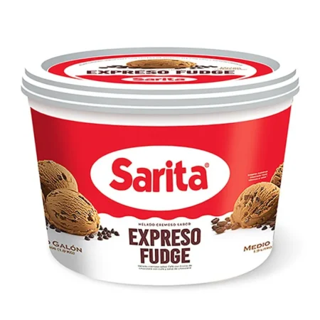 Helado 1/2 Galón Expreso Fudge