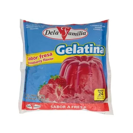 Gelatina fresa  400g