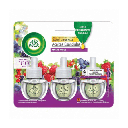Ambiental repuesto frutos rojos 3pack