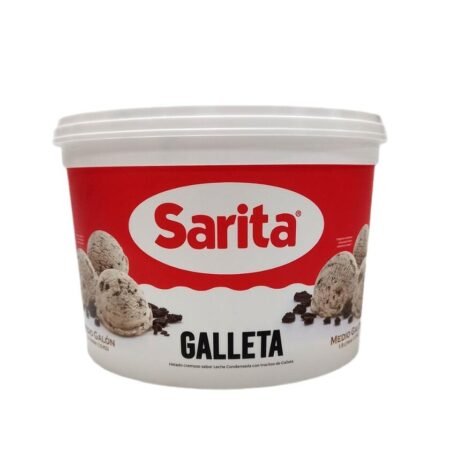 Helado 1/2 galón galleta