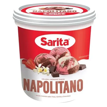 Helado Napolitano Litro