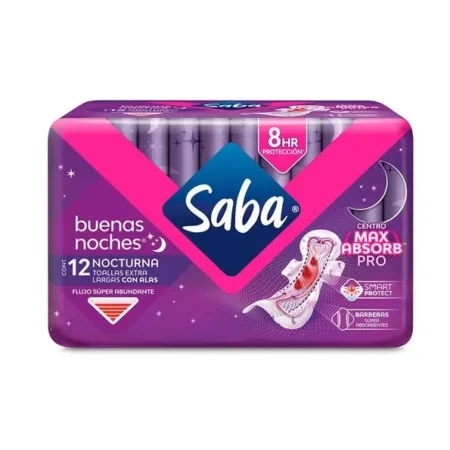 Toallas sanitaria buenas noches 12un C/A