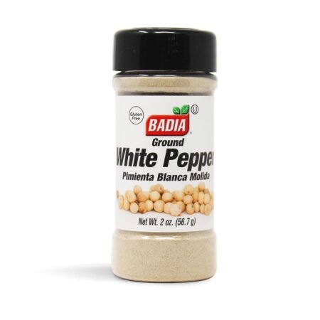 Pimienta blanca molida 2oz