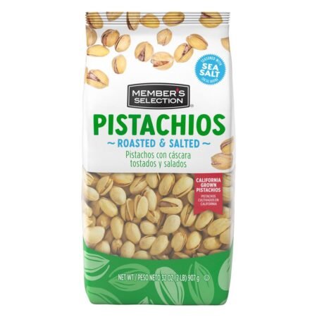 Pistachos con cascaras y sal 2lb