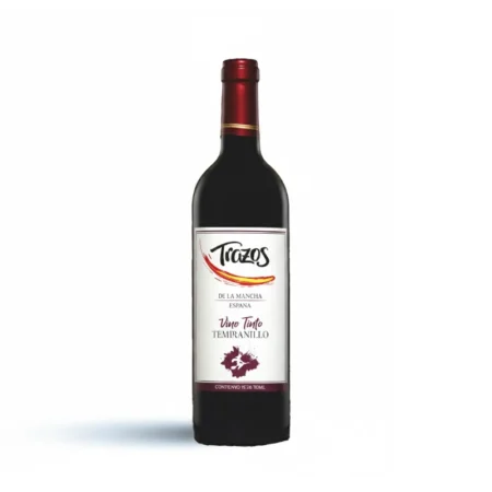 Vino tinto tempranillo 750ml
