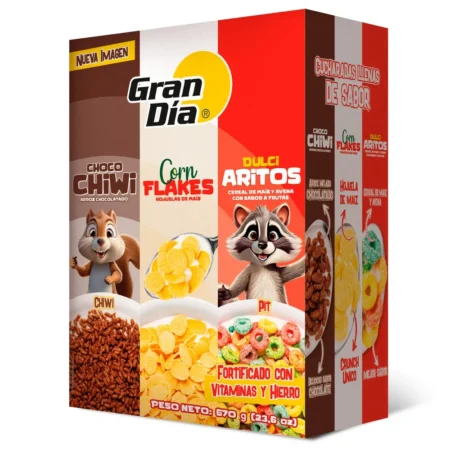 Cereal Tripack 670g