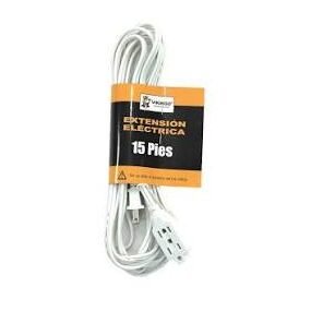Extensión eléctrica 15 pies