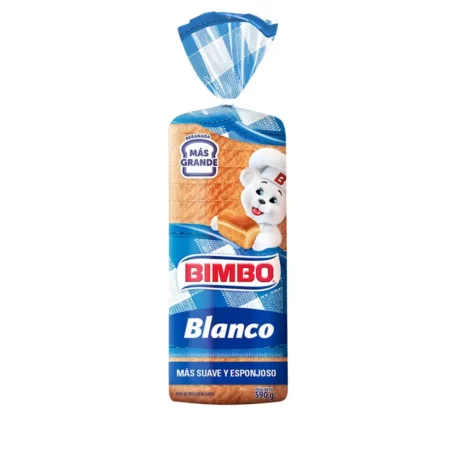 Pan molde blanco 580g