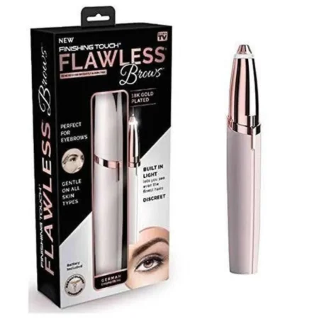 Depiladora recargable para cejas