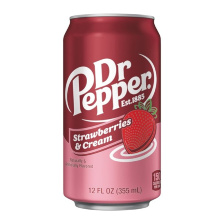 Dr Pepper fresa&crema 355ml