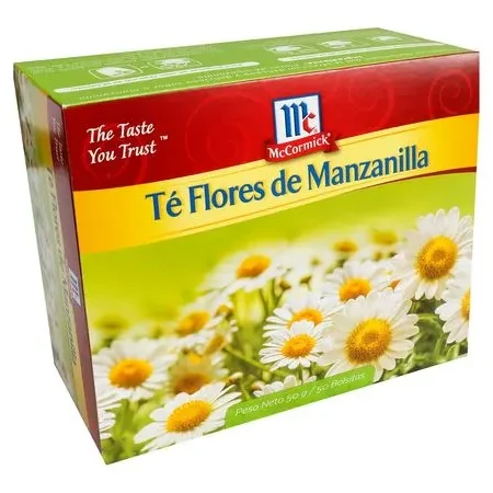 Te flores de manzanilla 50 und