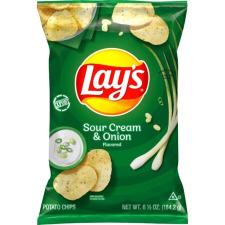 Papas sour cream & onion