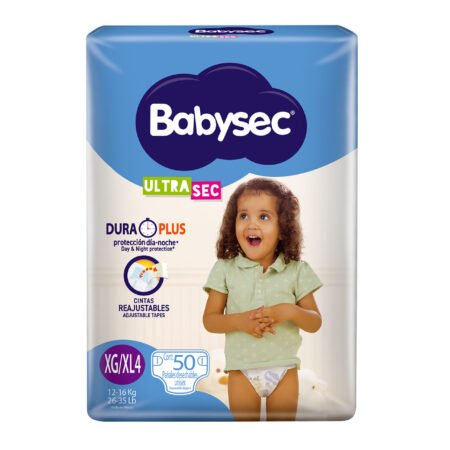 Pañal baby sec ultra sec XG/4 50 und