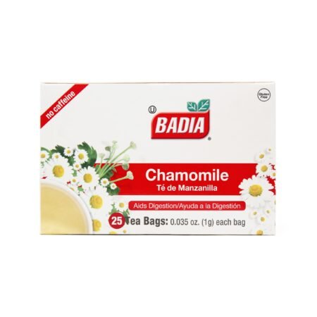 Te de manzanilla 25 und