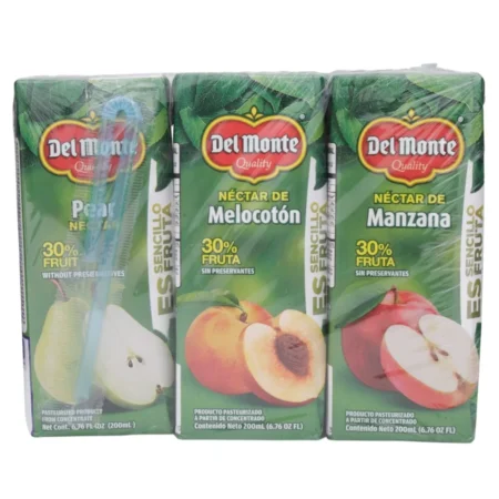 6pack nectar jugo 200ml
