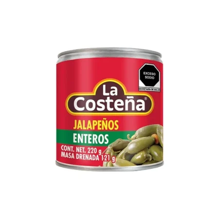 Chiles Jalapeños enteros 220g