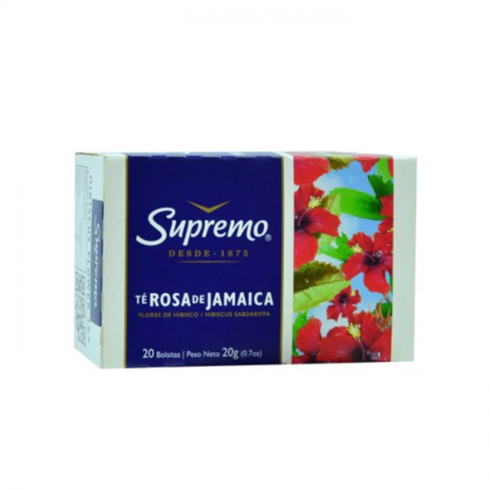 Te de Rosa de Jamaica 20 bolsitas