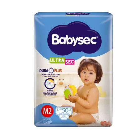Pañal baby sec ultra sec M/2 50 und