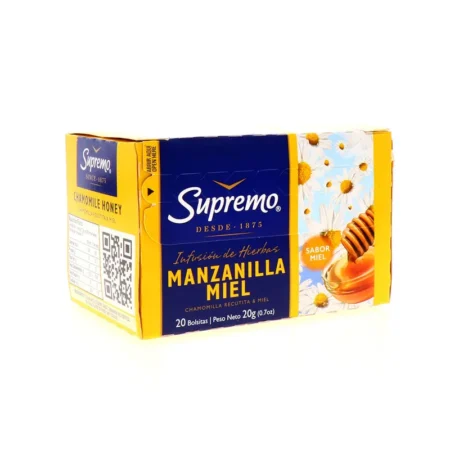 Te de manzanilla/miel 20 bolsitas